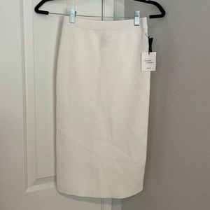 Brand new white skirt